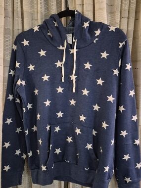 Alternative Navy and White Star Hoodie